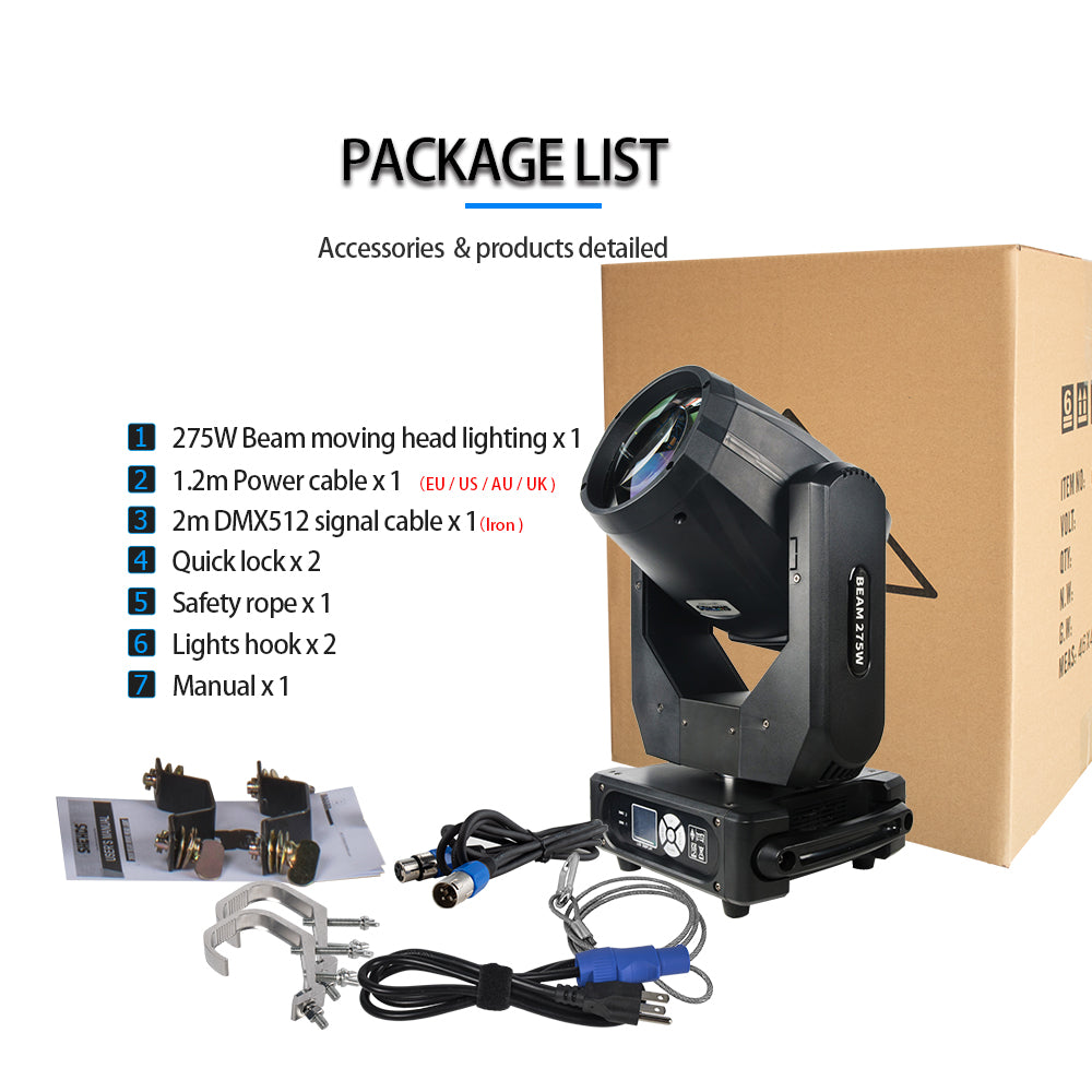 Movinghead Beam 275W 10R (lampa)