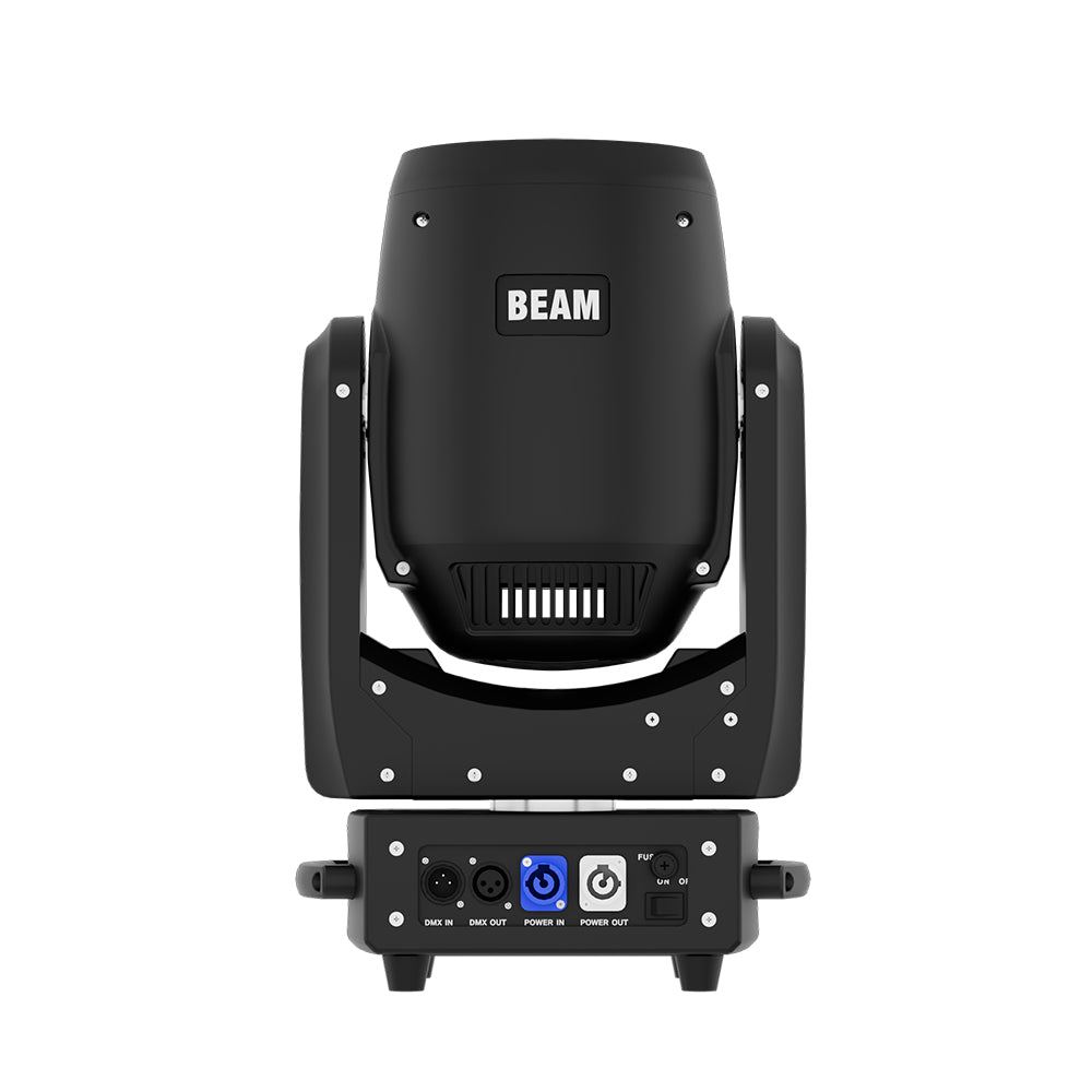 Movinghead Beam LED cu Ring Light RGB