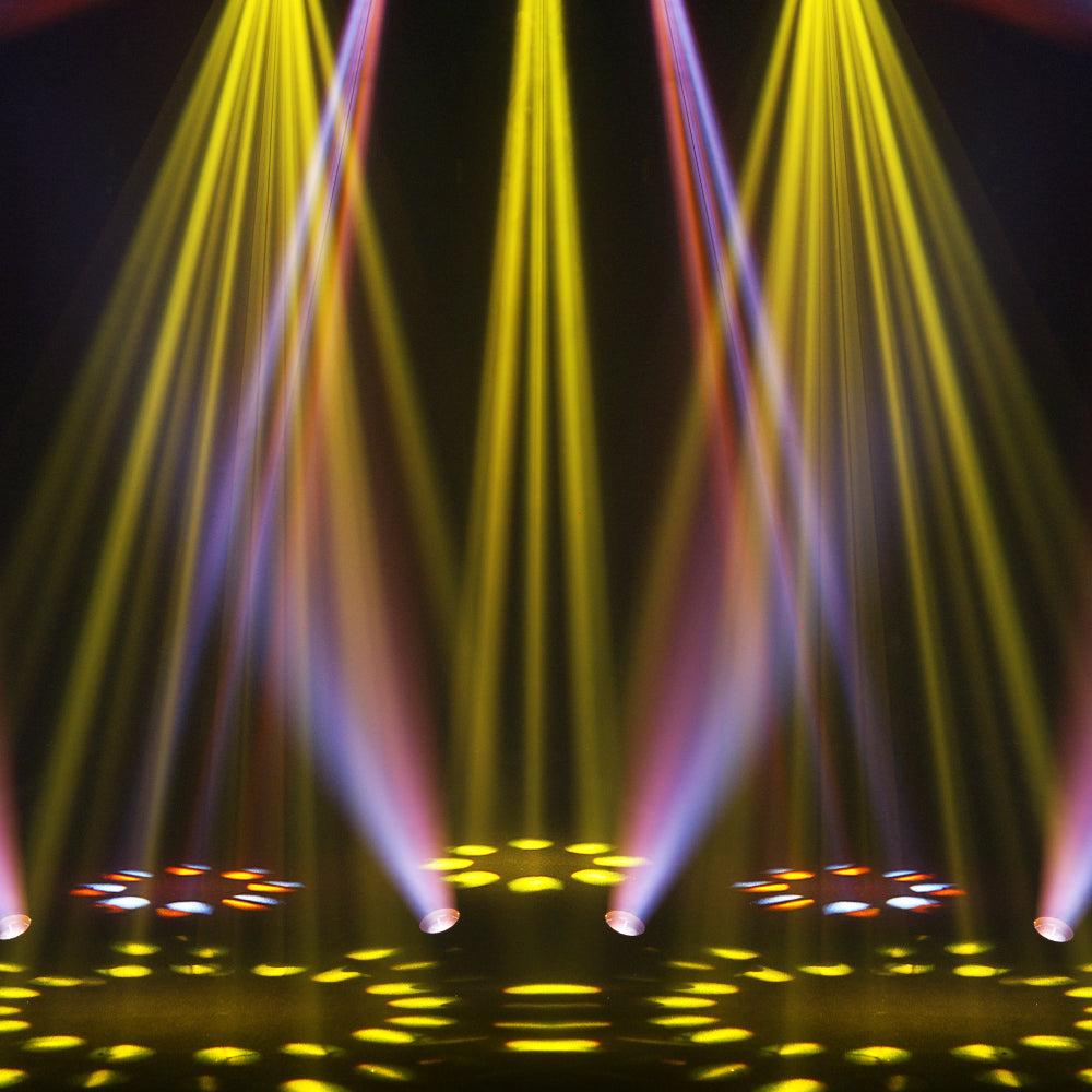 Movinghead BEAM 380W 19R Ring Light RGB