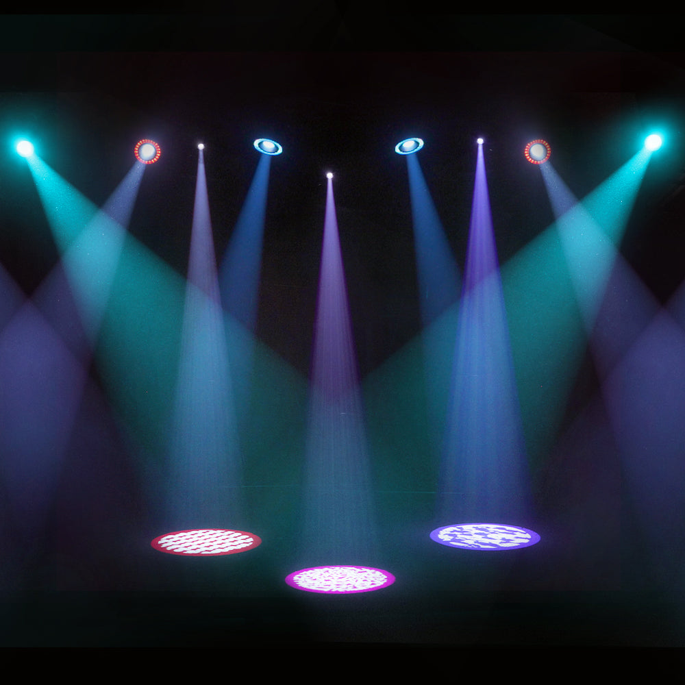 Movinghead Spot 160W LED cu LED Ring