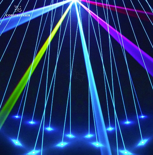 Laser 12W RGB ILDA RJ45 DMX, Aplicatie