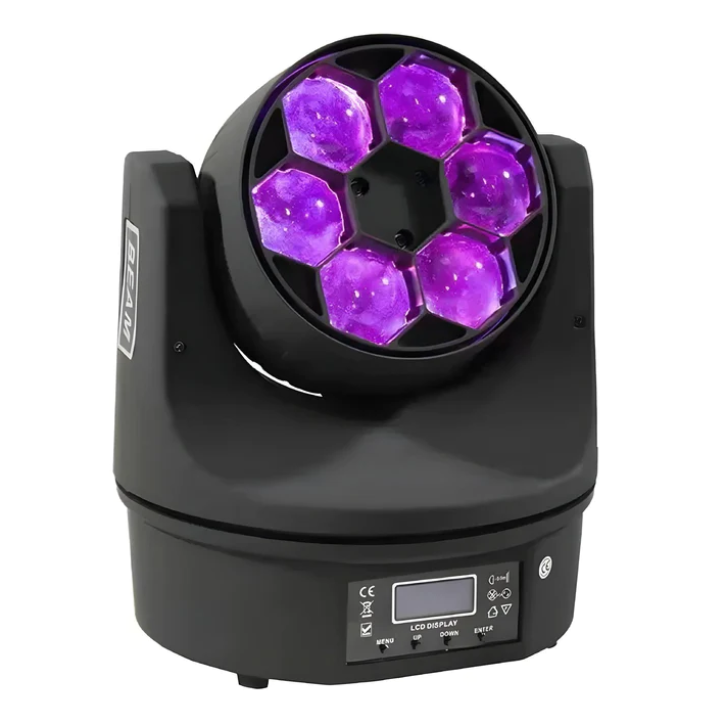 Stellar MovingHead BeeEye 6x15W Laser+Beam RGBW