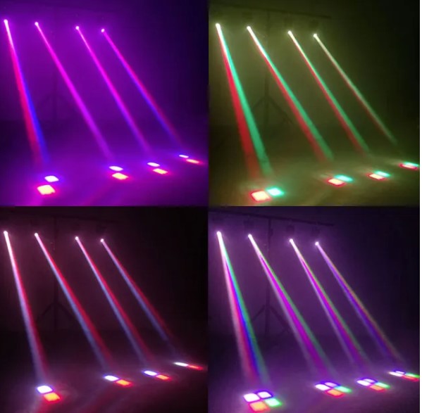Mini LED Spotlight 10W RGBW Movinghead Pinspot