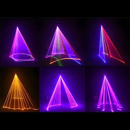 Laser 3W Waterproof RGB ILDA animatii custom