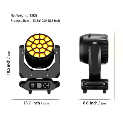 Wash+Beam Big Bee Eye 19x20W RGBW
