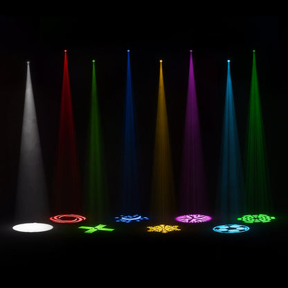 Movinghead Spot 160W LED cu LED Ring