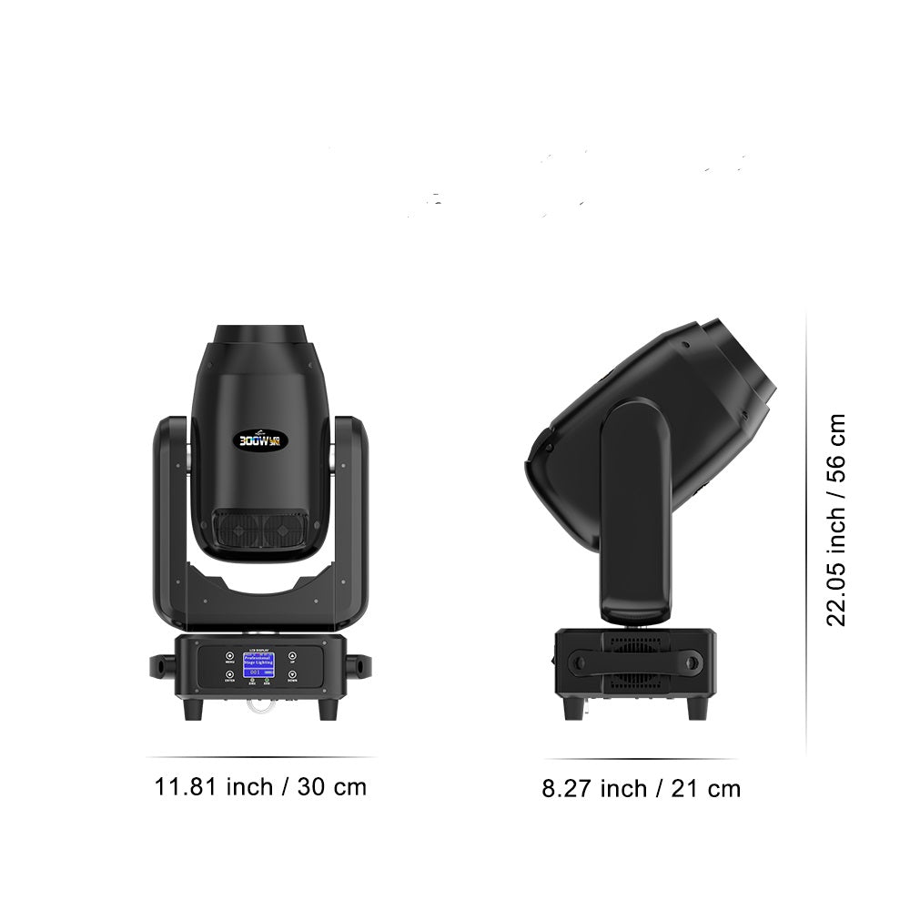 Movinghead 3in1 300W LED Beam/Wash/Gobo