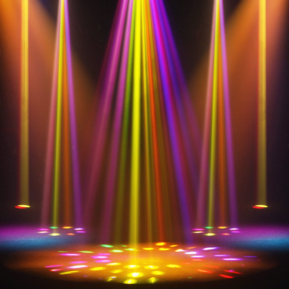 Movinghead BEAM 380W 19R Ring Light RGB