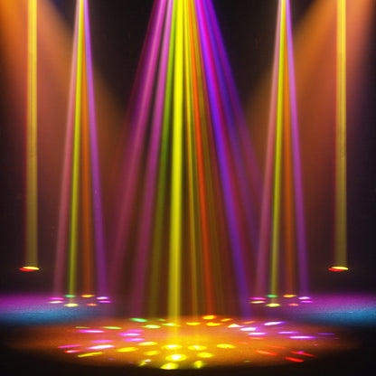 Movinghead BEAM 380W 19R Ring Light RGB