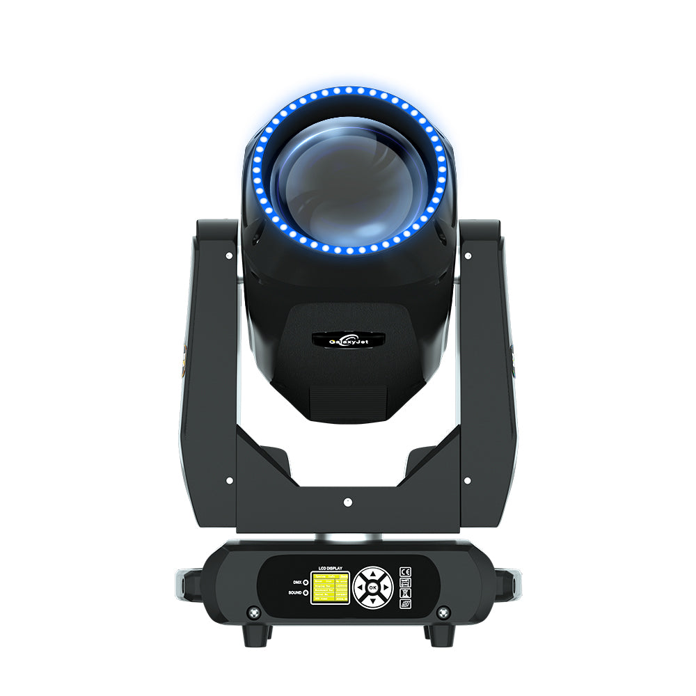 Movinghead BEAM 380W 19R Ring Light RGB