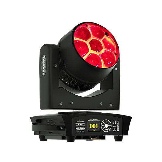 WASH LED ZOOM Bee Eye 7x40W RGBW