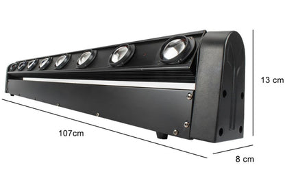 Bara Led 8x12W RGBW 4in1 Movinghead