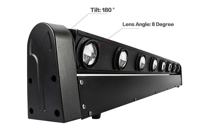 Bara Led 8x12W RGBW 4in1 Movinghead