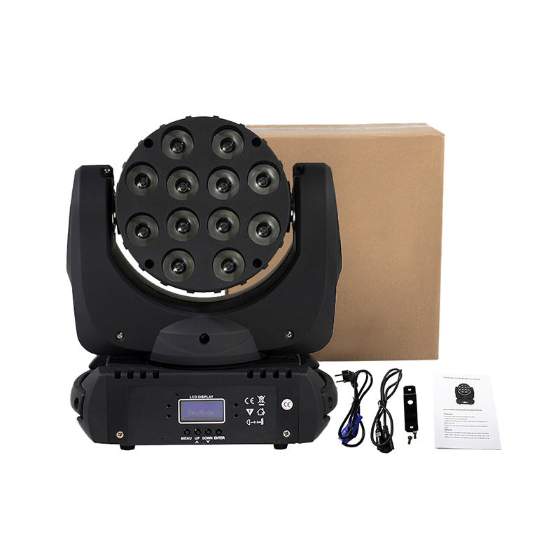 Movinghead Beam 12x12W RGBW LED