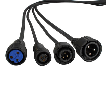 Par LED WATERPROOF 7x18W RGBWA+UV IP65