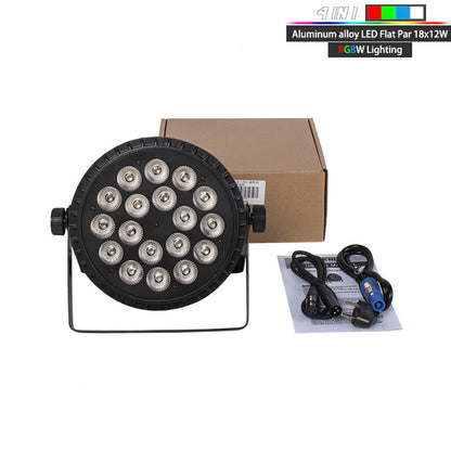 UV700 PAR LED 18x18W RGBWA+UV Aluminiu DMX512 6in1