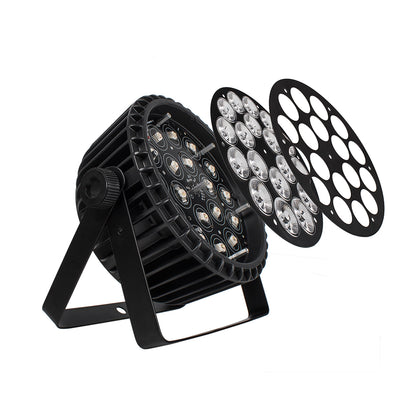 UV700 PAR LED 18x18W RGBWA+UV Aluminiu DMX512 6in1