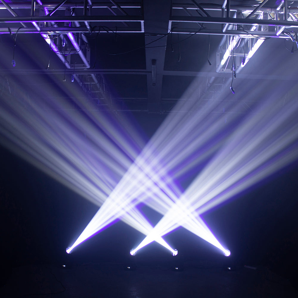 Movinghead Beam 150W LED cu prisma dubla