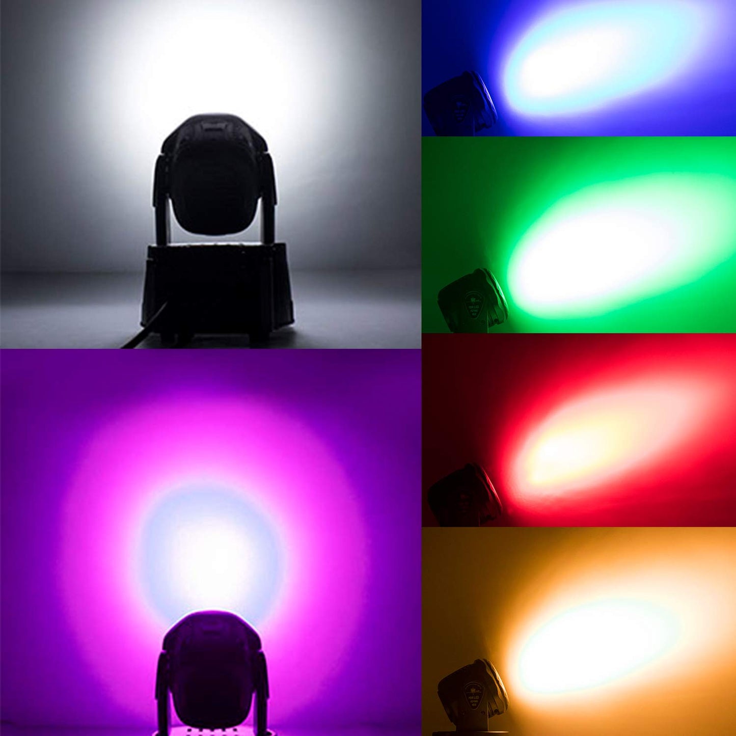 LED MovingHead Wash 7x18w RGBWA+UV DMX512