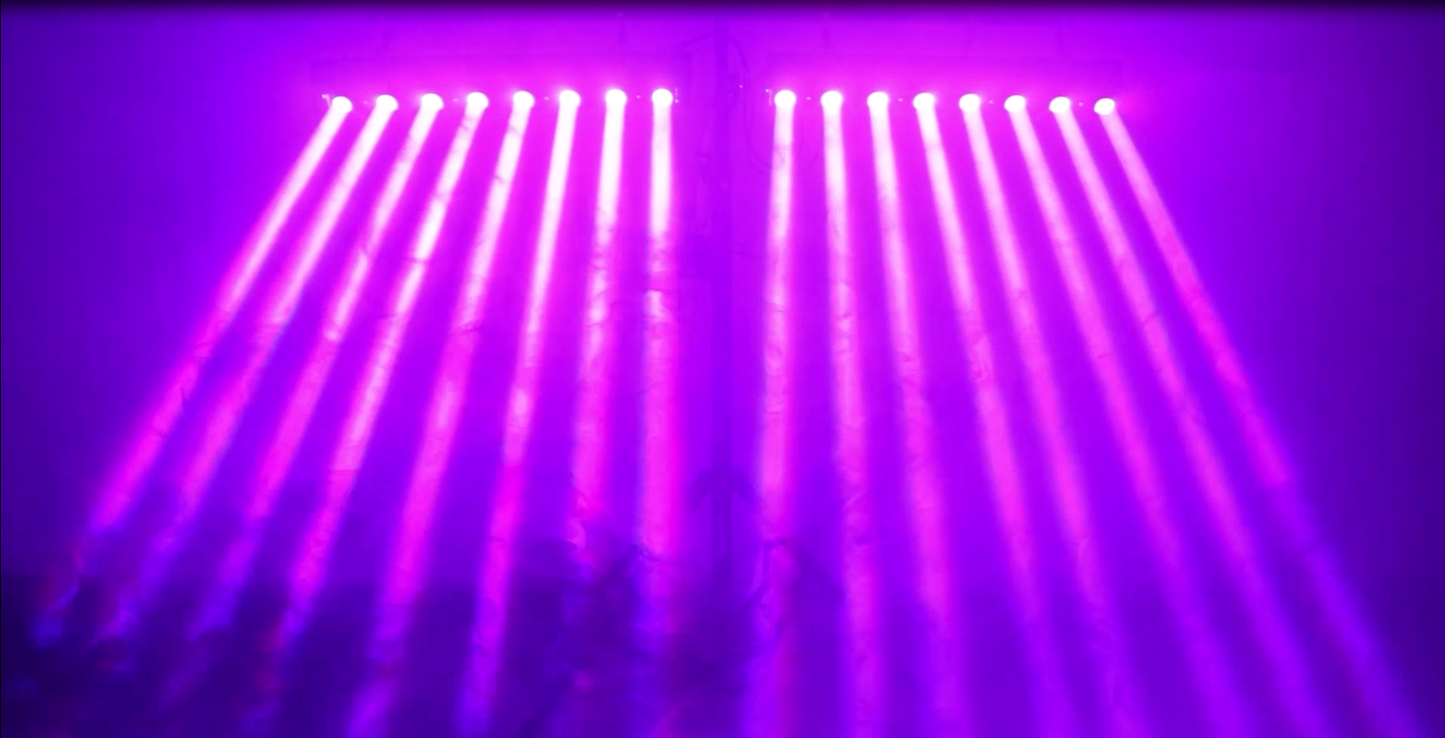 Bara Led 8x12W RGBW 4in1 Movinghead