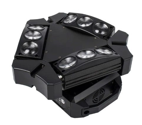 LED 9x10W RGBW Spider Moving Head Beam