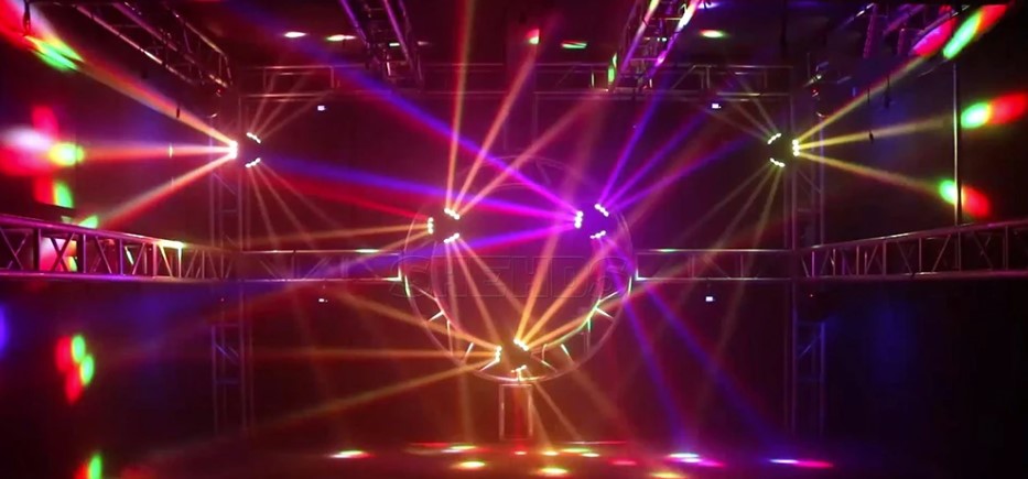 LED 9x10W RGBW Spider Moving Head Beam