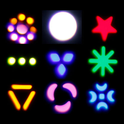 Movinghead Beam LED cu Ring Light RGB