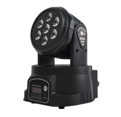 LED MovingHead Wash 7x18w RGBWA+UV DMX512