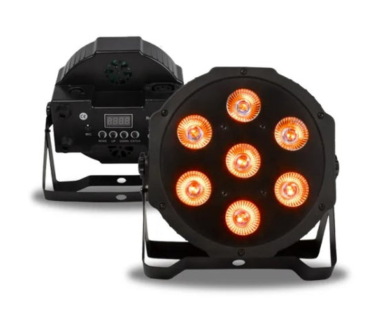 UV300 LED Par 7x18W 6 in 1 RGBWA+UV