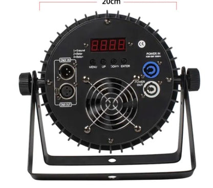 UV700 PAR LED 18x18W RGBWA+UV Aluminiu DMX512 6in1