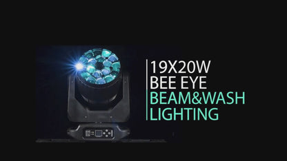 Wash+Beam Big Bee Eye 19x20W RGBW