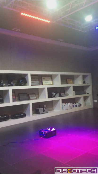 Masina Fum 1500W Vulcan, Verticala 24x9W RGB LED