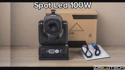Movinghead Spot LED 100W 6 Prisme