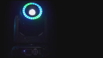 Movinghead Spot 160W LED cu LED Ring