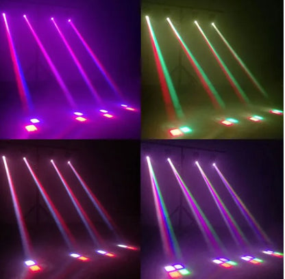 Mini LED Spotlight 10W RGBW Movinghead Pinspot